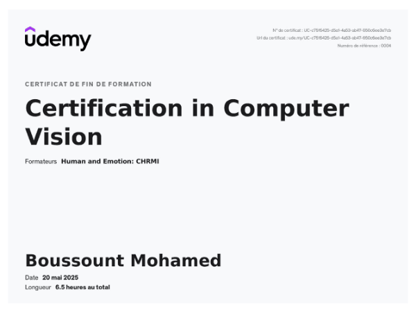 Advanced Computer Vision Masterclass